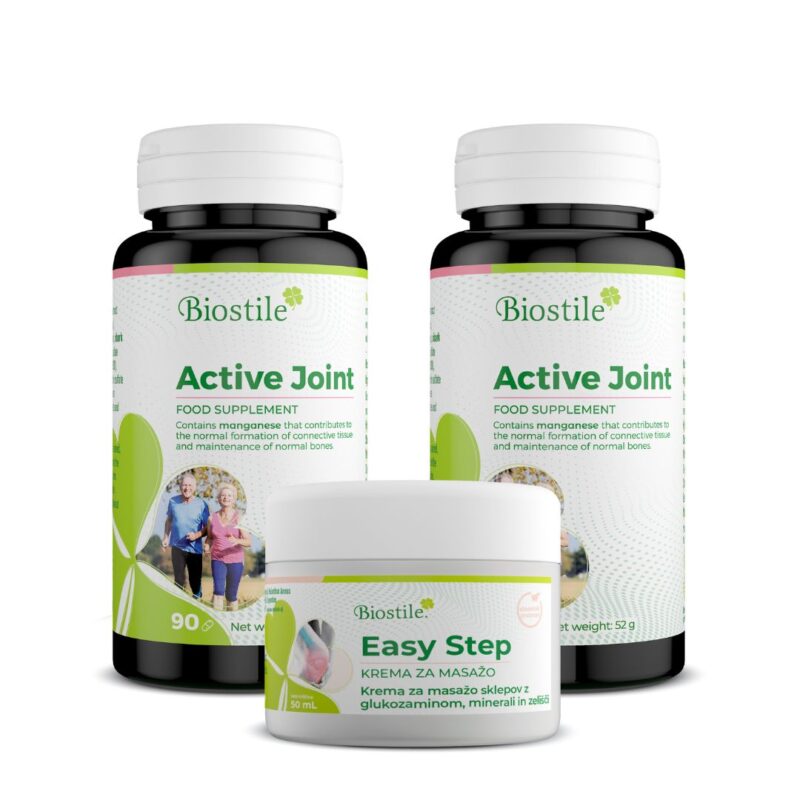 2x Active Joint + Easy Step 50 ml (dárek)