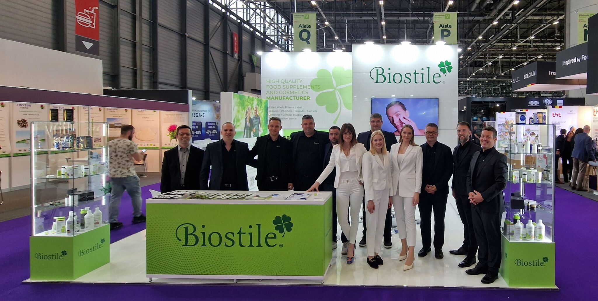 Inovace Biostile na veletrhu Vitafoods Europe