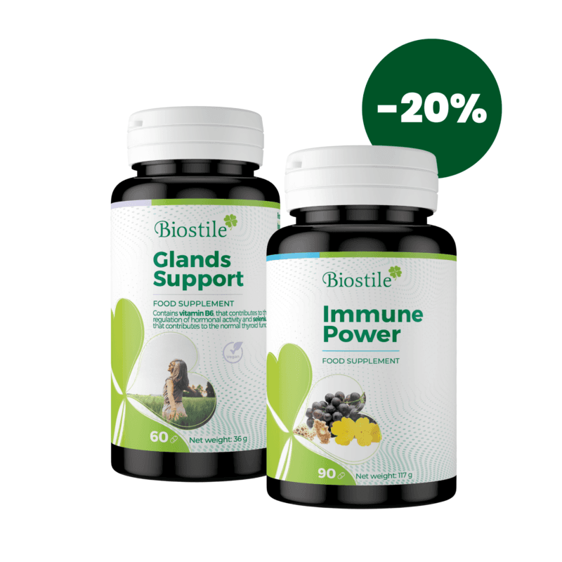 Podzimní balíček Glands support + Immune power (-20%)