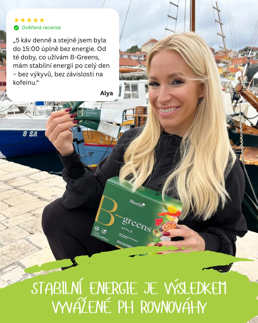 brand b greens za energijo in fokus lp 2 safe